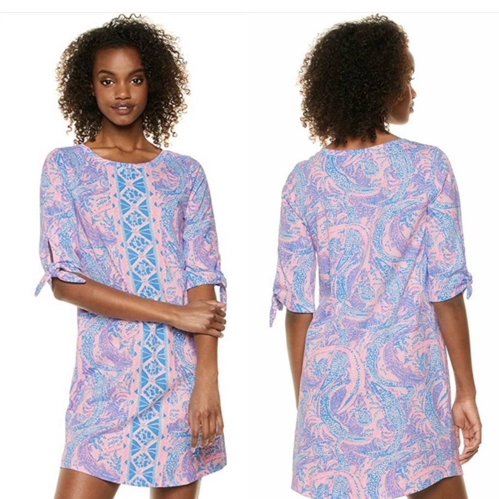 NWT Lilly Pulitzer Preston Dress in Coastal Blue, Size M